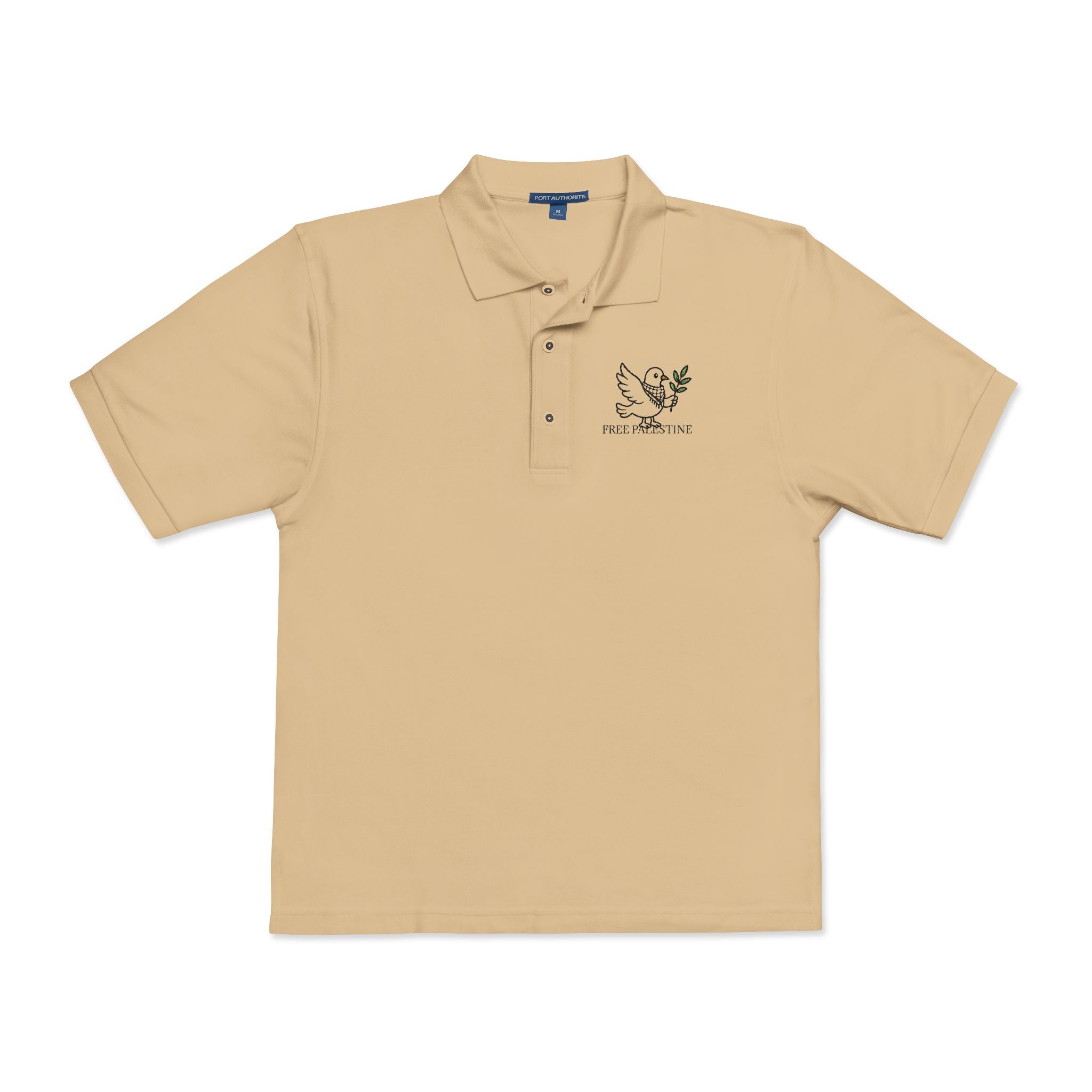 🕊️ Free Palestine Polo – Style with a Statement