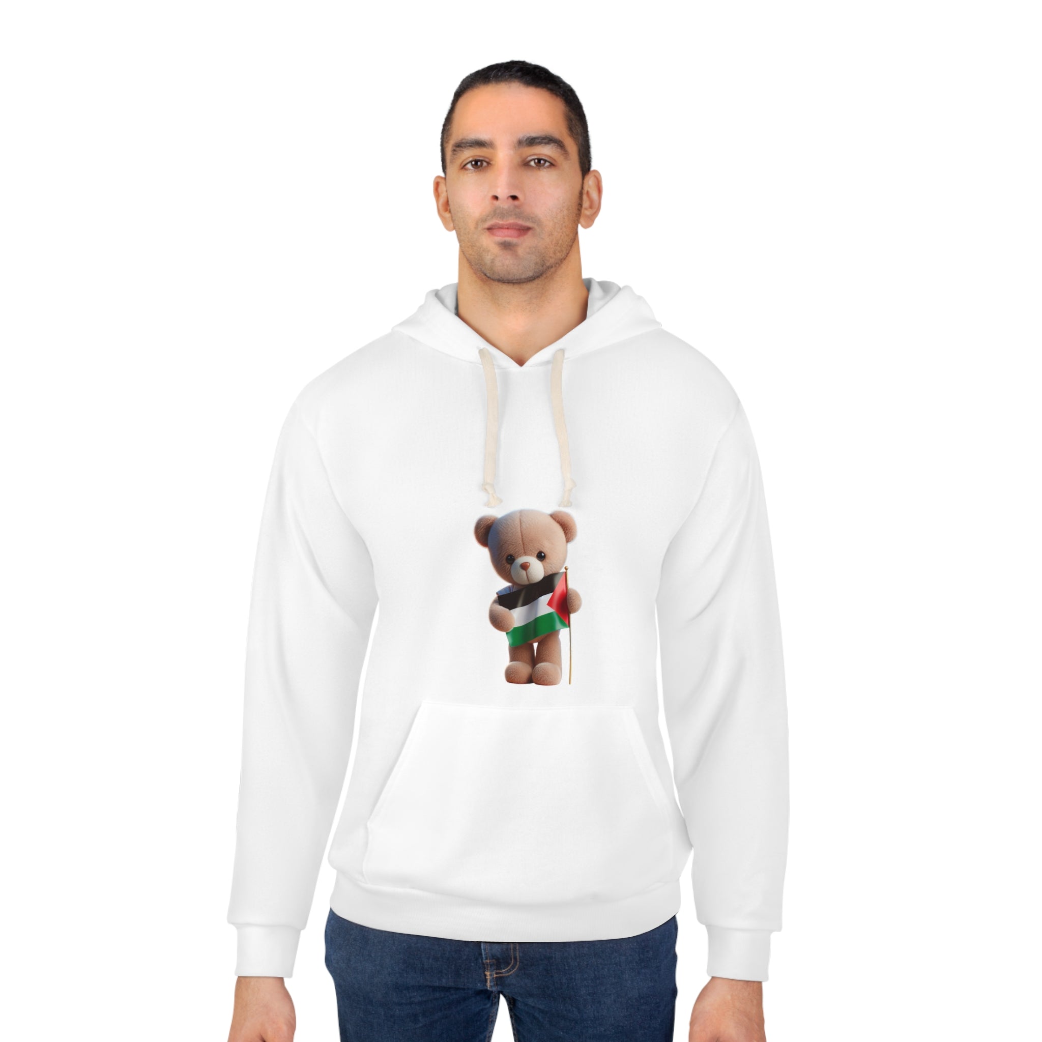 🐻✊ Bear of Freedom Hoodie – Innocence Meets Resistance