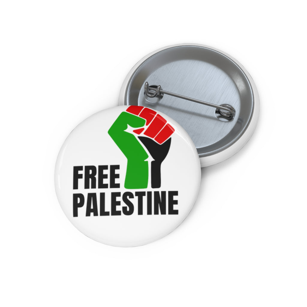 Free Palestine Enamel Pin