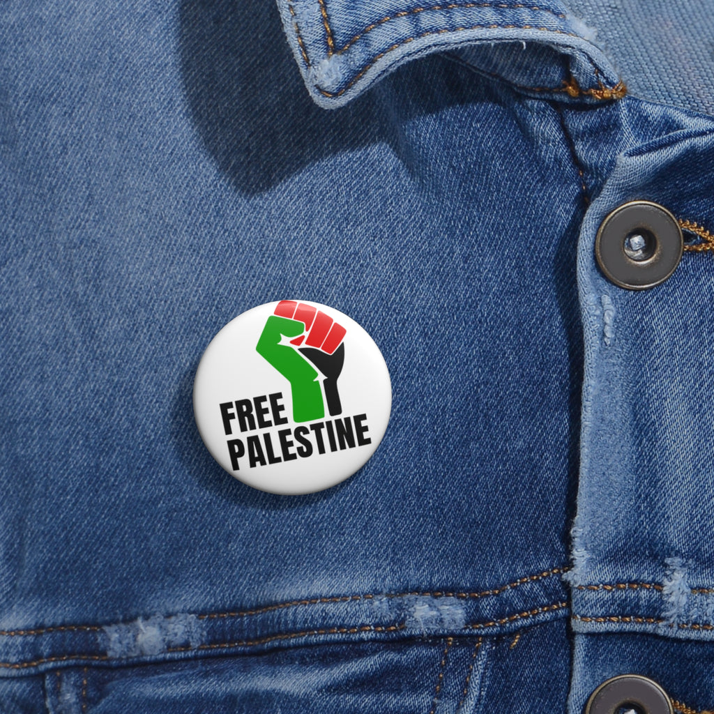 Free Palestine Enamel Pin