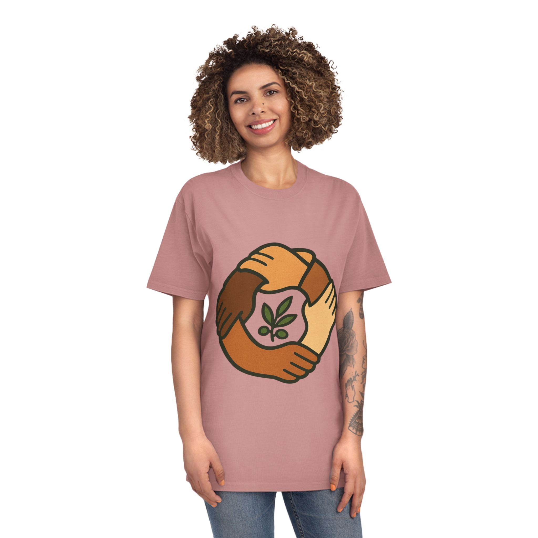 ✊🌿 Unity for Palestine T-Shirt – Strength in Solidarity