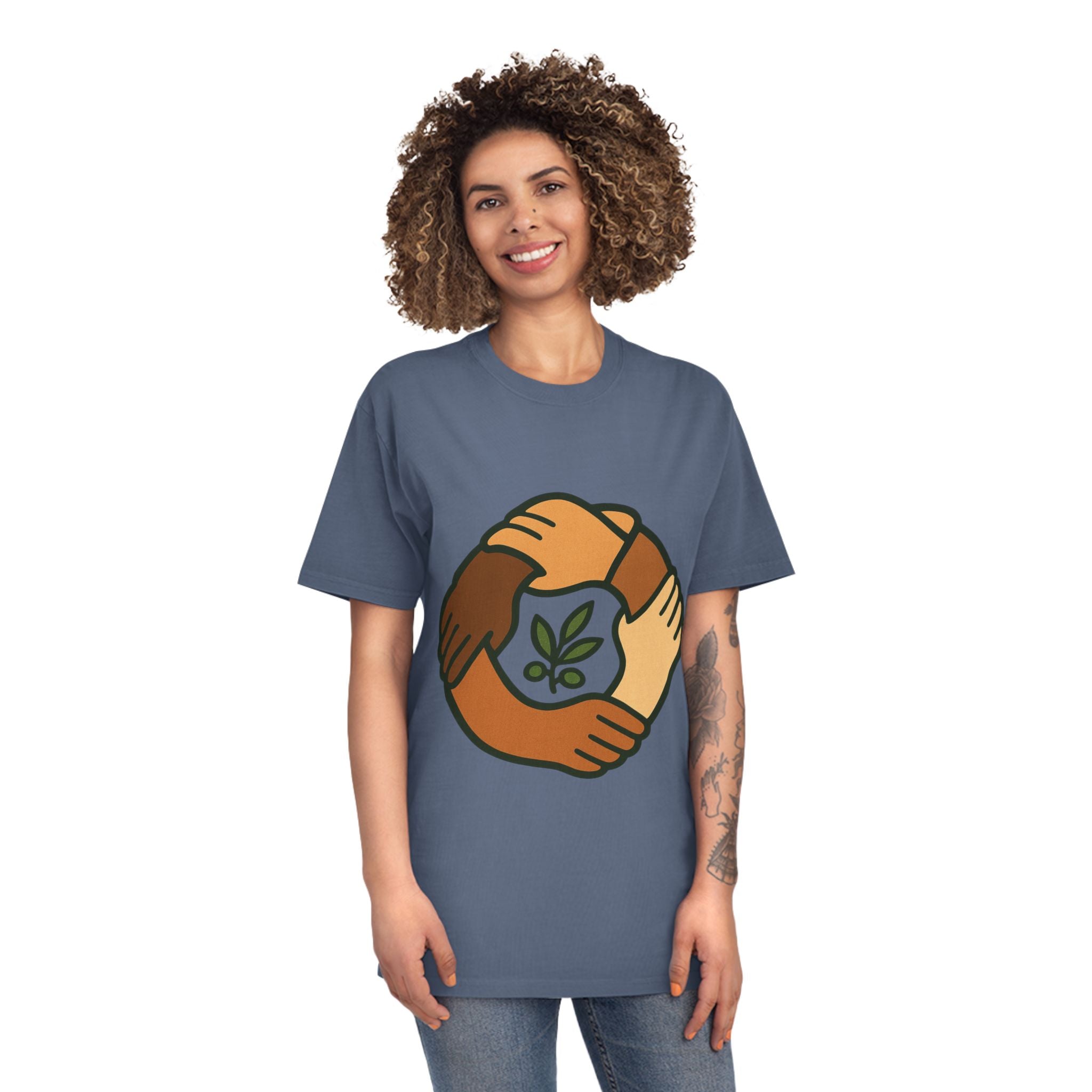 ✊🌿 Unity for Palestine T-Shirt – Strength in Solidarity