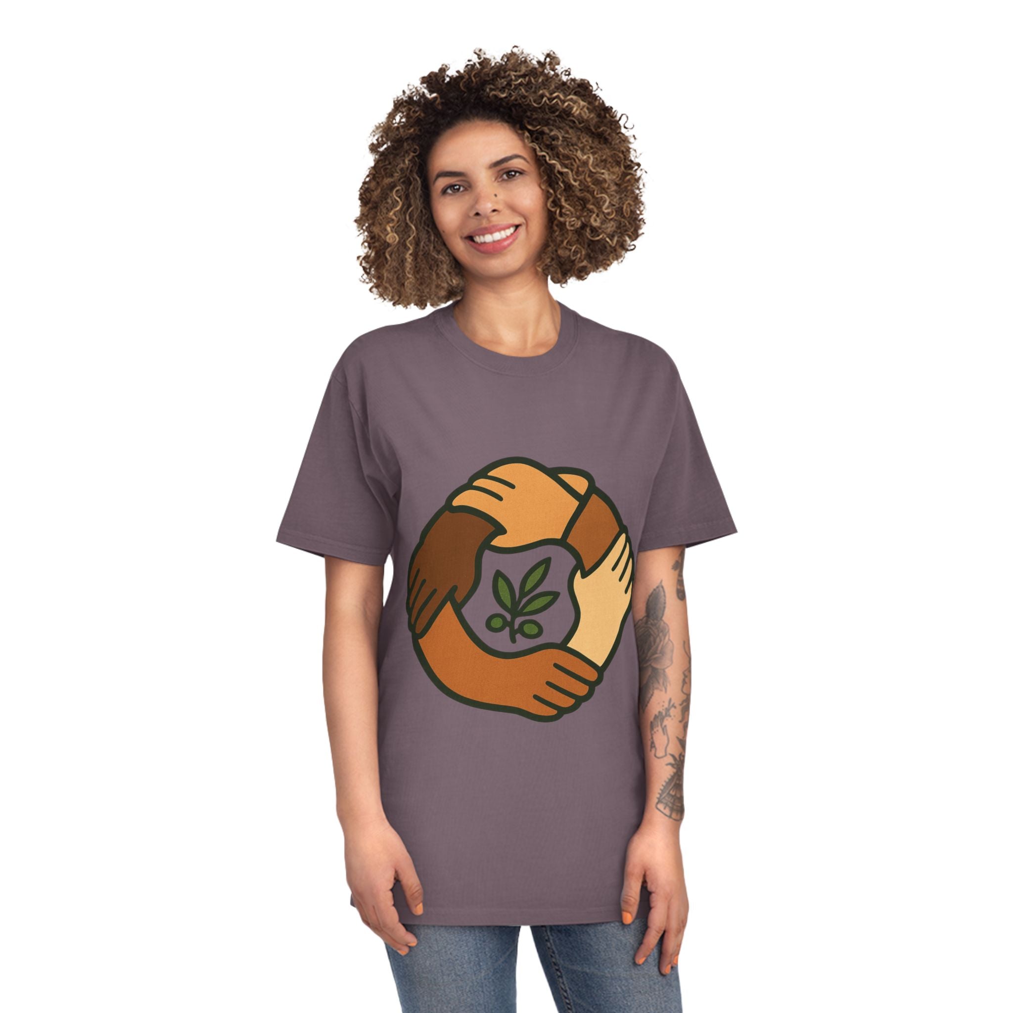 ✊🌿 Unity for Palestine T-Shirt – Strength in Solidarity