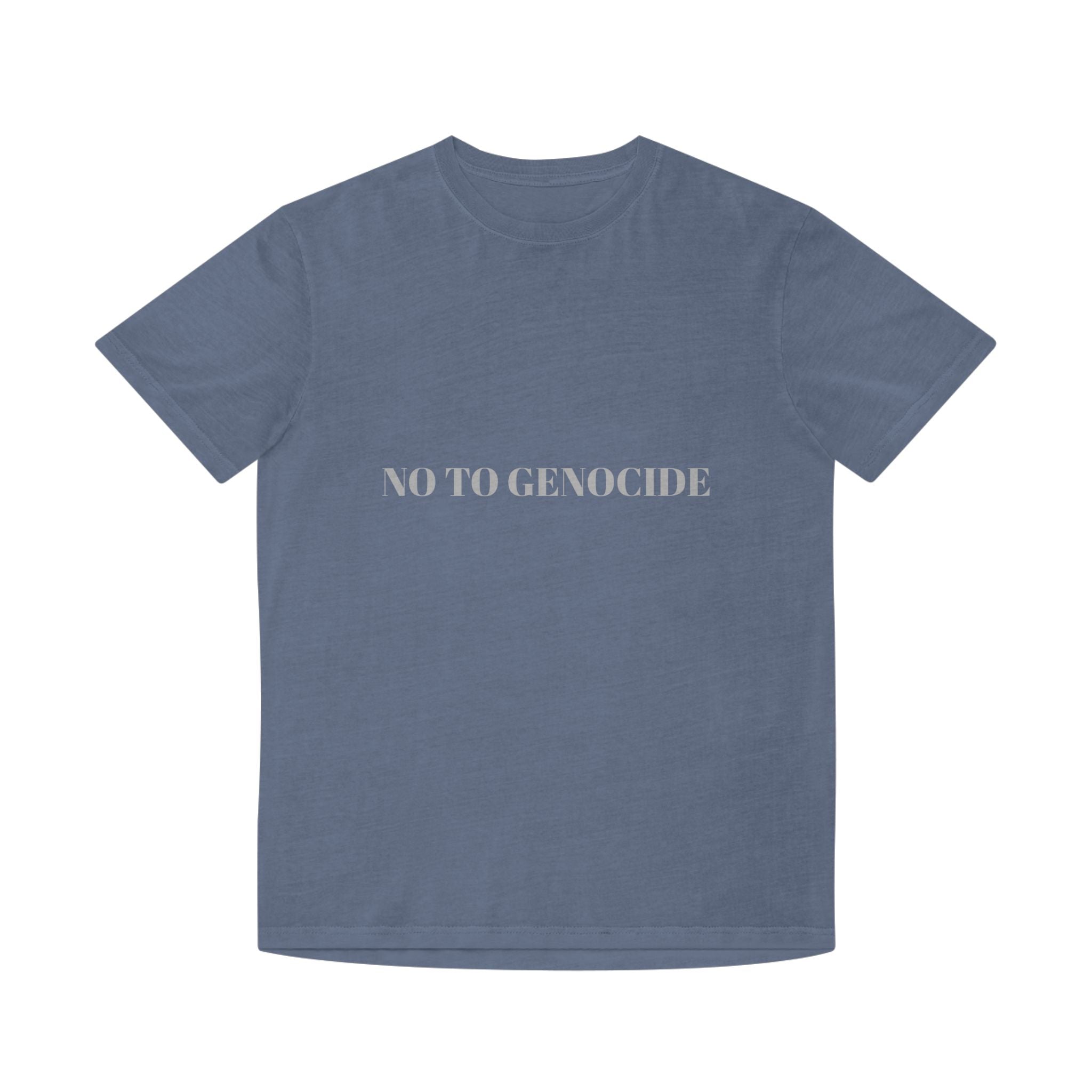 🖤 “No to Genocide” Statement T-Shirt – Fashion with Purpose
