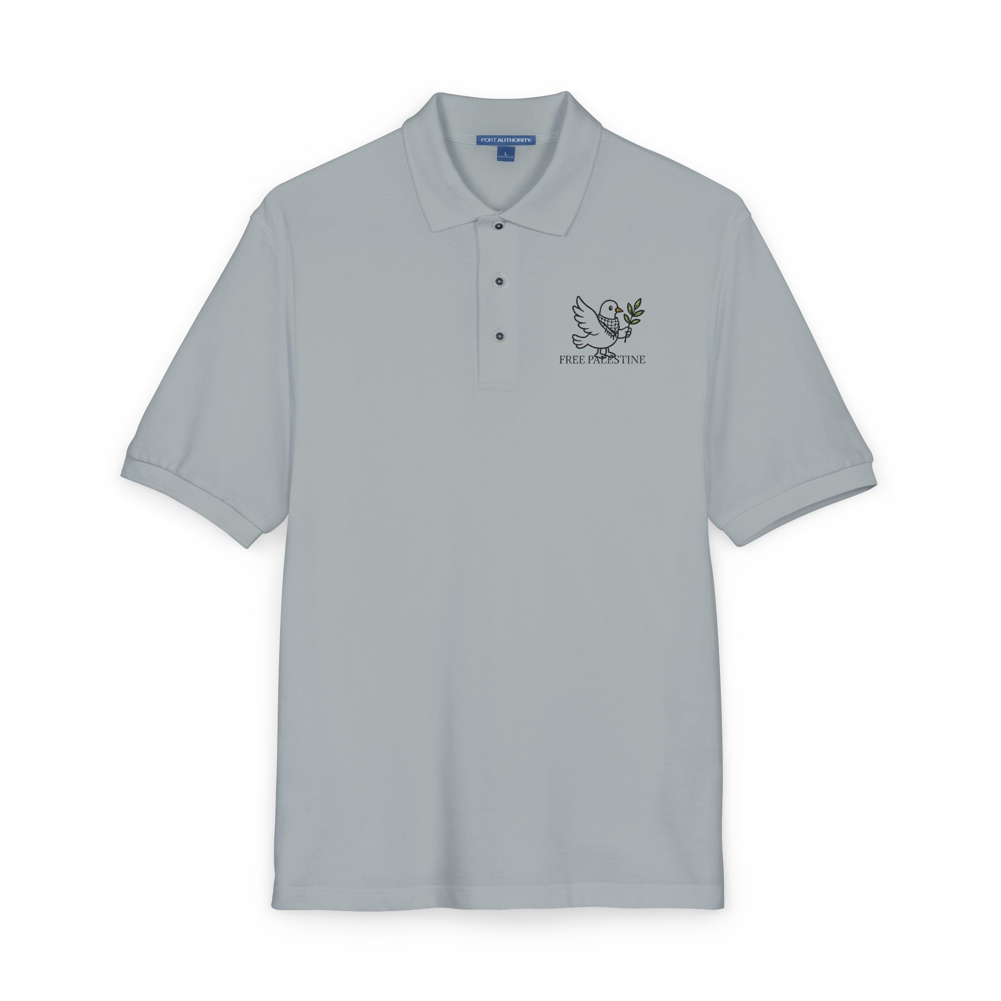 🕊️ Free Palestine Polo – Style with a Statement
