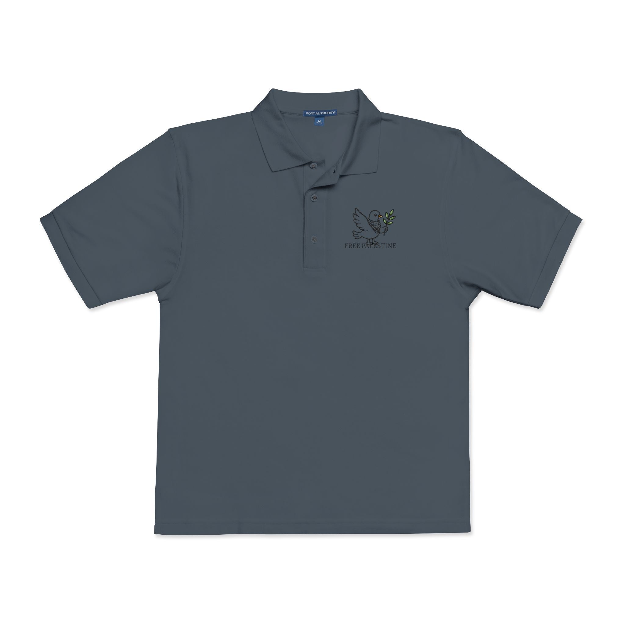 🕊️ Free Palestine Polo – Style with a Statement