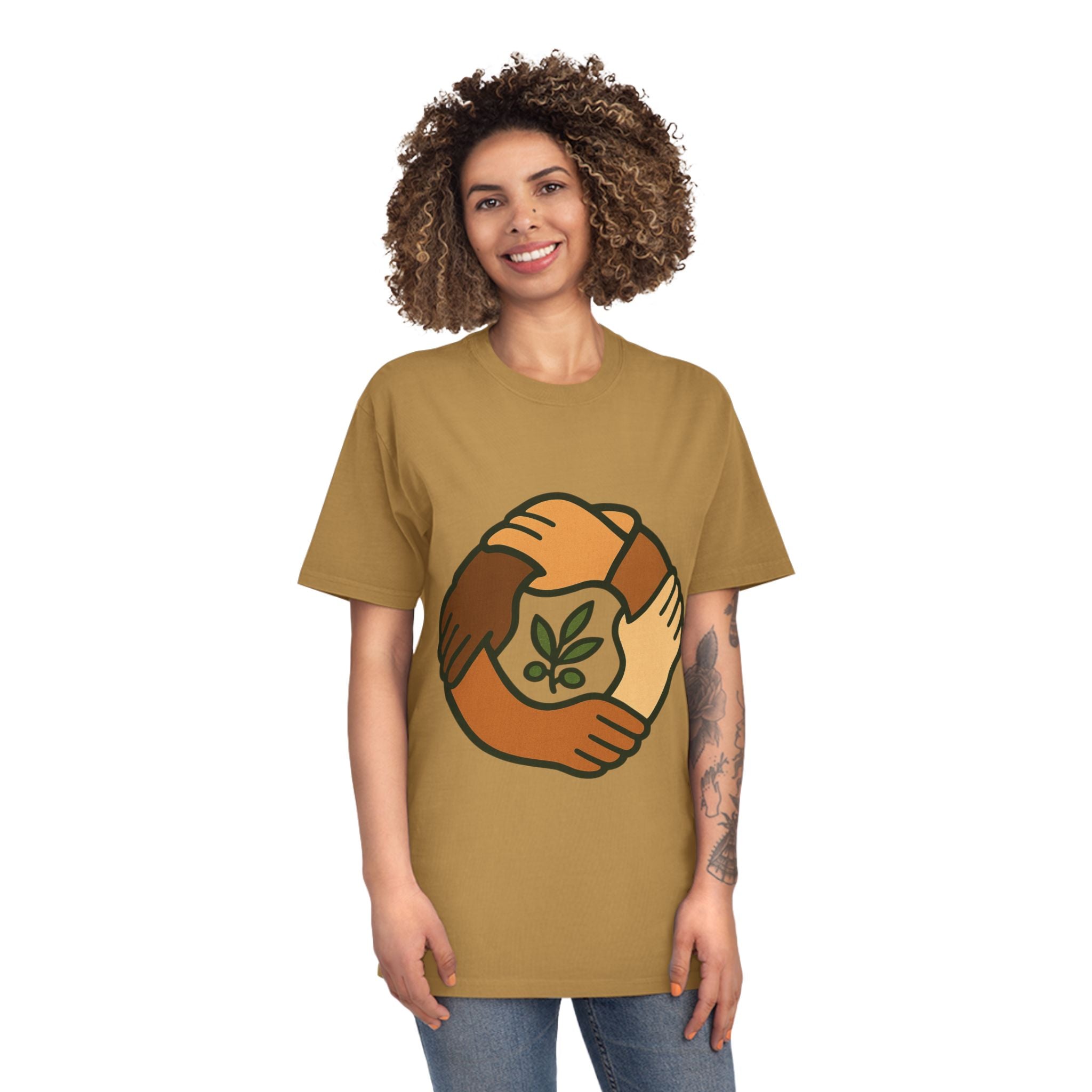 ✊🌿 Unity for Palestine T-Shirt – Strength in Solidarity