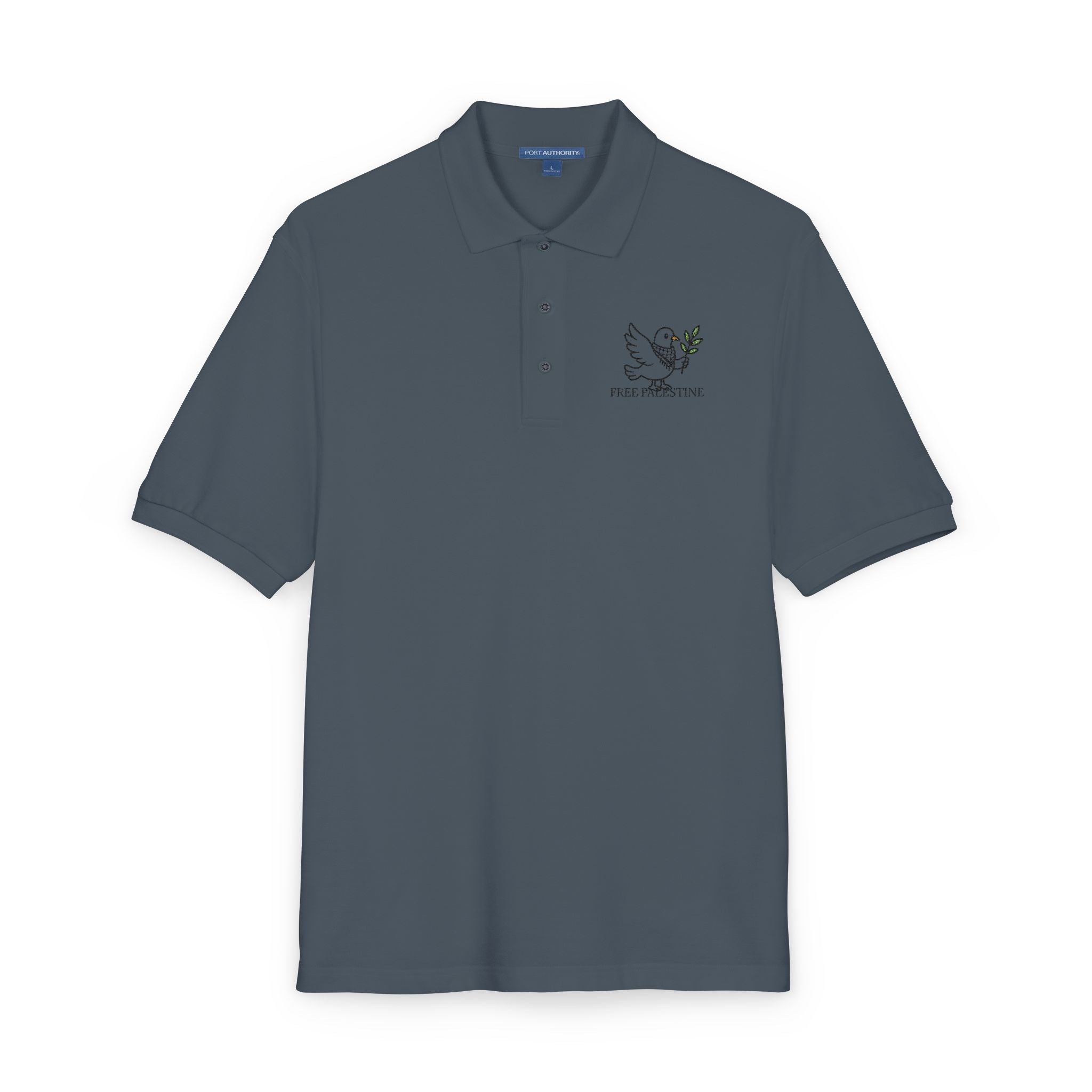 🕊️ Free Palestine Polo – Style with a Statement