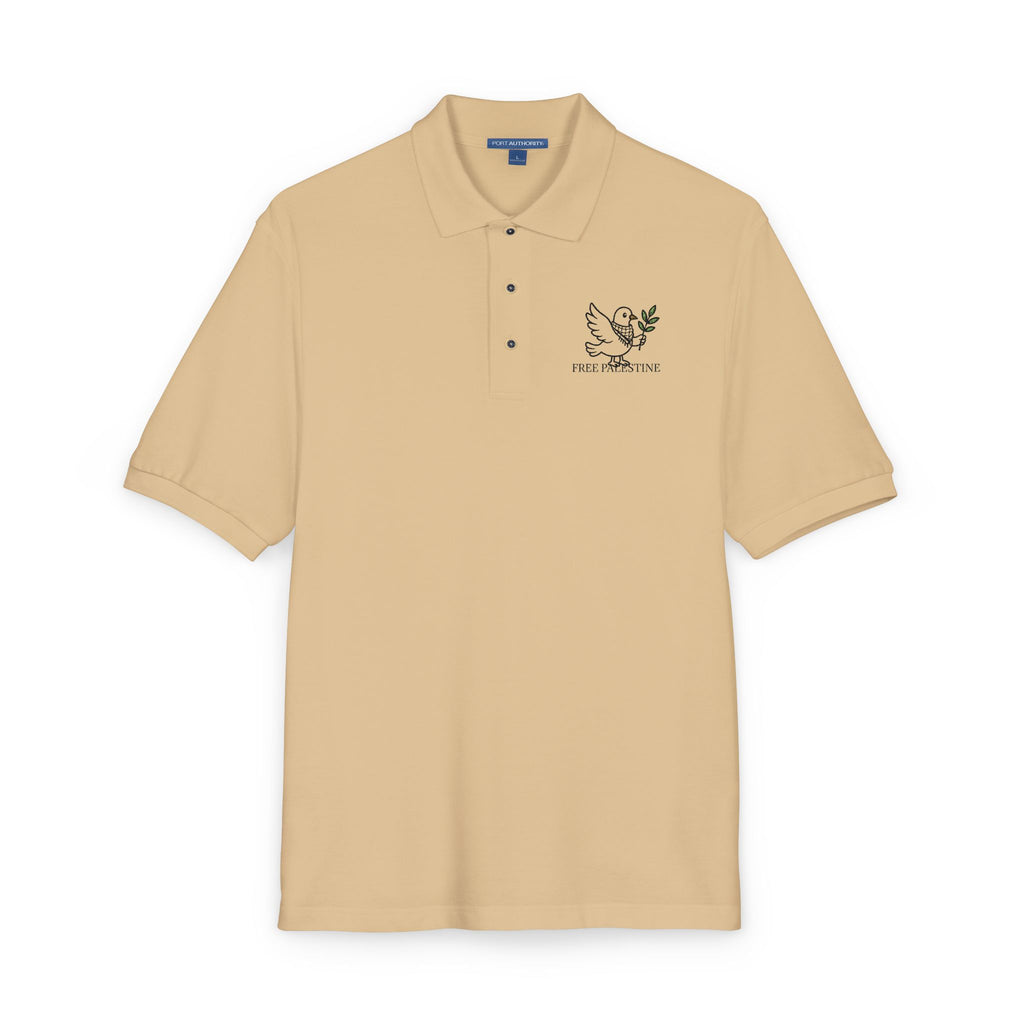 🕊️ Free Palestine Polo – Style with a Statement